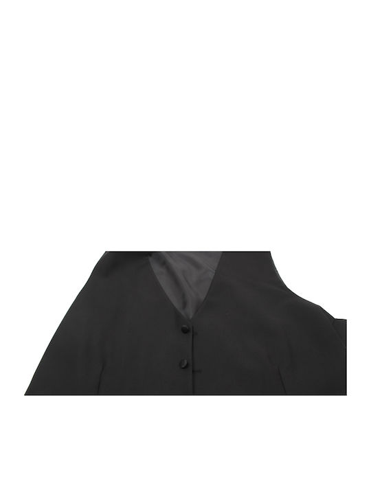 Herrenweste Schwarz