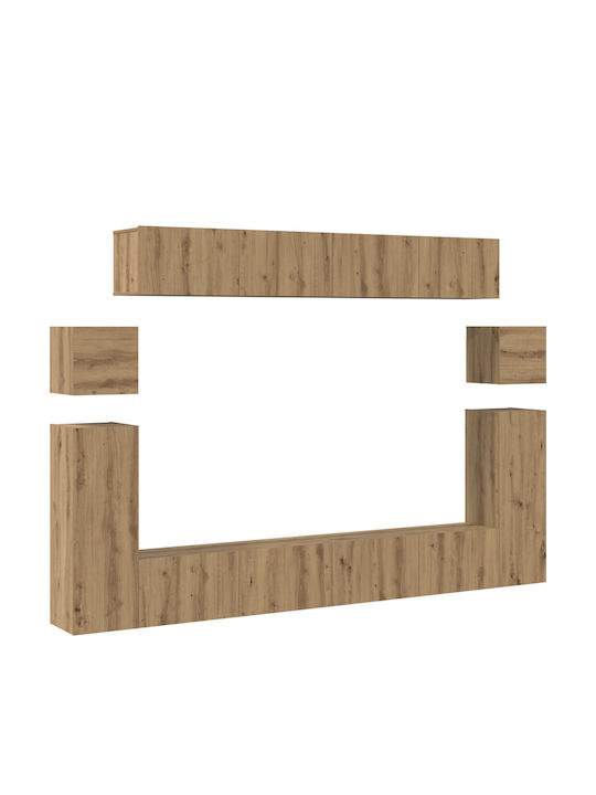 Handmade Living Room TV Unit Oak M30.5xW30xH30cm