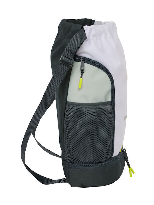 Real Madrid School Bag Backpack Elementary, Elementary White 21.9Liters