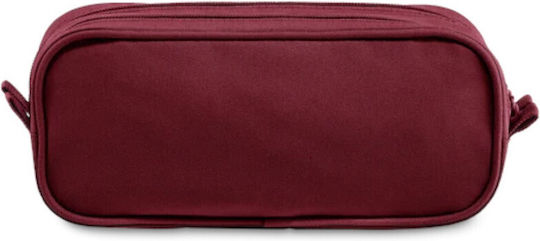 Jansport Κασετίνα Βαρελάκι Κόκκινη