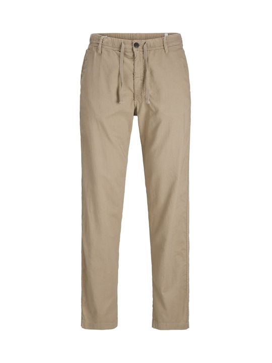 Pantaloni Chino În Fit Relaxed Bej