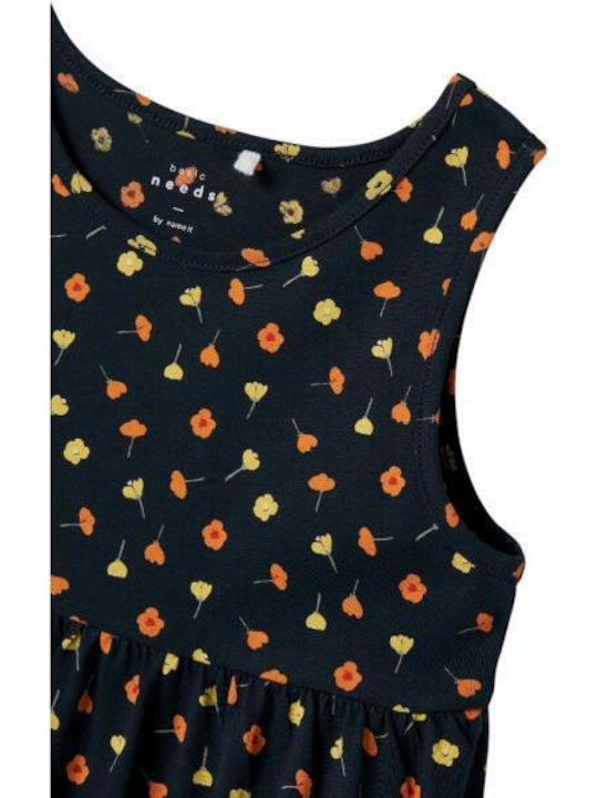 Kinderkleid Ärmellos Dark Sapphire