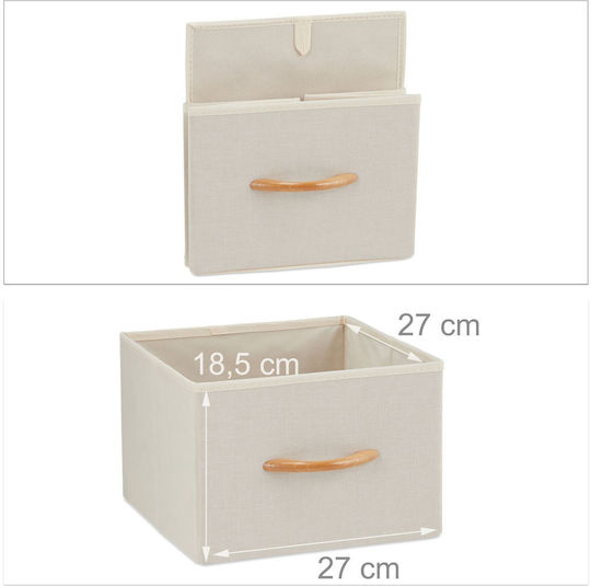 Schubladen Aufbewahrung mit 4 Schubladen L31xB31.5xH99.5cm