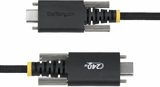 StarTech Regular USB to Type-C Cable 5A Μαύρο 2m S77213976