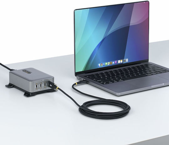 StarTech Regular USB to Type-C Cable 5A Μαύρο 2m S77213976