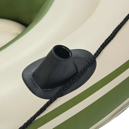 Bestway Inflatable Boat for 2 Adults Green with Paddles 243x102cm