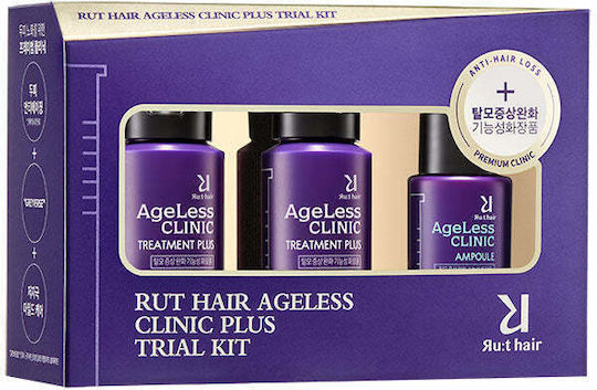 Ru:t hair Trial Seturi Pentru Par Tratamente Pentru Par Împotriva Căderii Părului Pentru Păr Vopsit Cu Șampon 3 Bucăți
