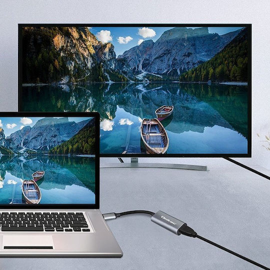 Qoltec 50331 Convertor USB-C Masculin în HDMI Feminin