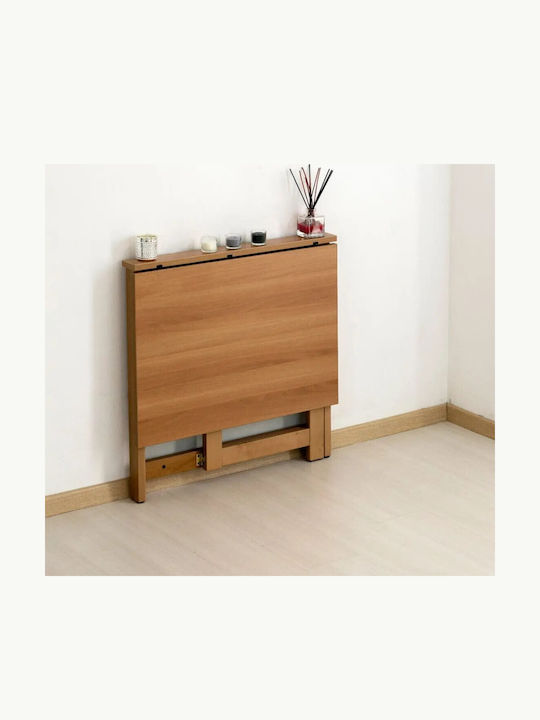 Tisch Küche Klappbar Holz Cherry Wood 79x64x78cm