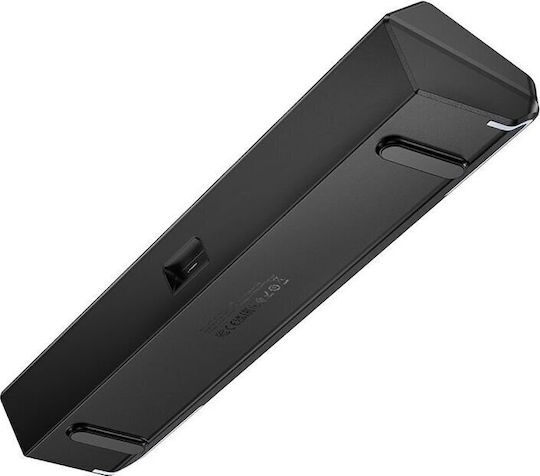 Hoco BS66 Ασύρματα Ηχεία Υπολογιστή 2.0 με Bluetooth και Ισχύ 6W σε Μαύρο Χρώμα