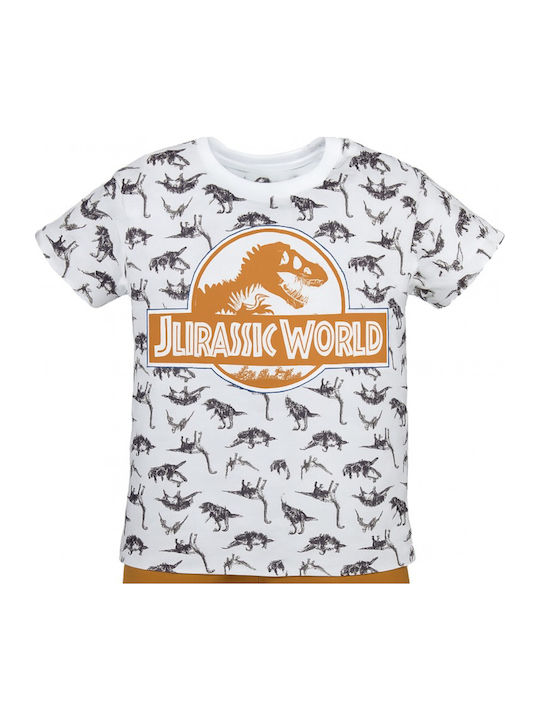 Disney Παιδική Πιτζάμα Καλοκαιρινή Mustard World Disney Παιδική Πιτζάμα Καλοκαιρινή Mustard World