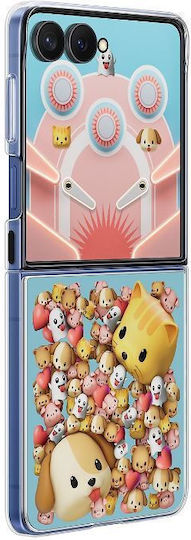 Samsung Книга Силикон Прозрачен (Galaxy Z Flip7)