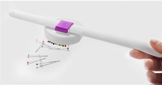 Flexible Bracelet Magnetic Pillow Babysnap Pins In Violet Color