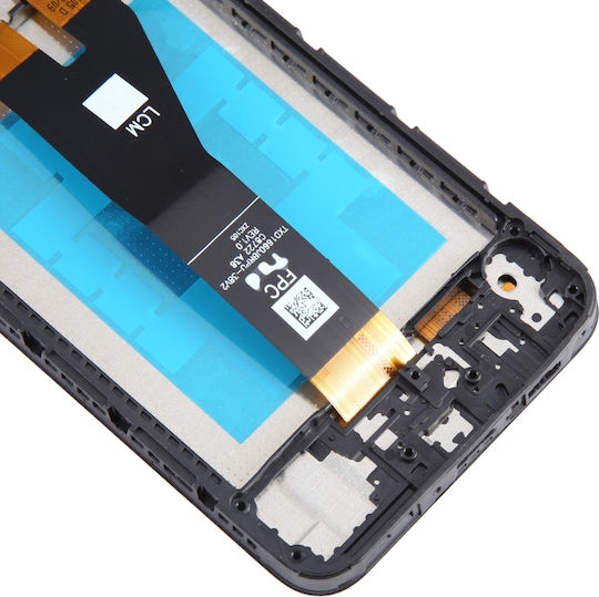 Screen with Touch Mechanism and Frame for Samsung Galaxy A14 5G (SM-A146P) (Black)