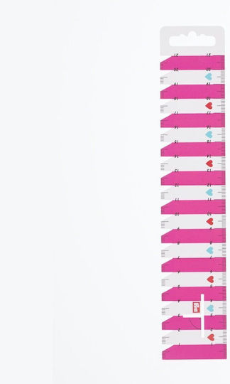 Flexible Tailor's Ruler 21 Cm Pink Prym Love 610737