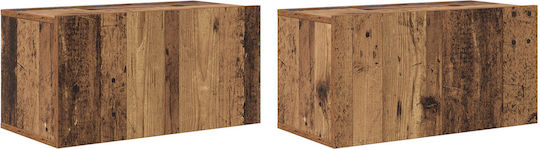 Living Room TV Unit Old Wood L60xW30xH30cm