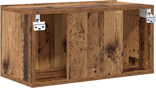 Living Room TV Unit Old Wood L60xW30xH30cm