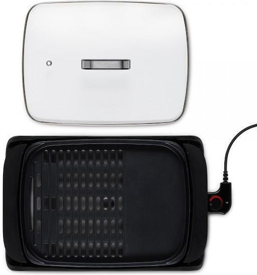 Livoo Teppanyaki Grilling Plate with Adjustable Thermostat 2000W 40x30cm.