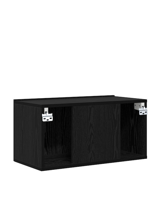Wohnzimmer TV-Einheit Black Oak L60xB30xH30cm