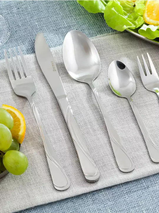 KING Hoff Cutlery Set Silver 24pcs