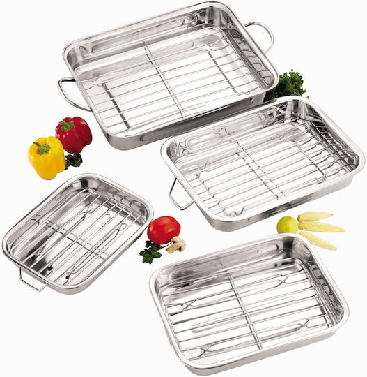 KING Hoff Baking Pan Made of Stainless Steel 27x35.5cm