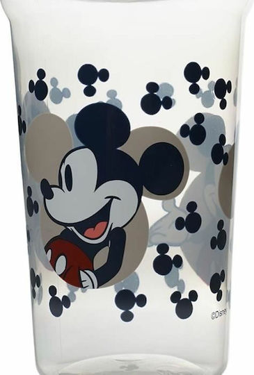 Thermobaby Mickey Mouse Full Smiles Εκπαιδευτικό Μπιμπερό Πλαστικό με Λαβές Πολύχρωμο