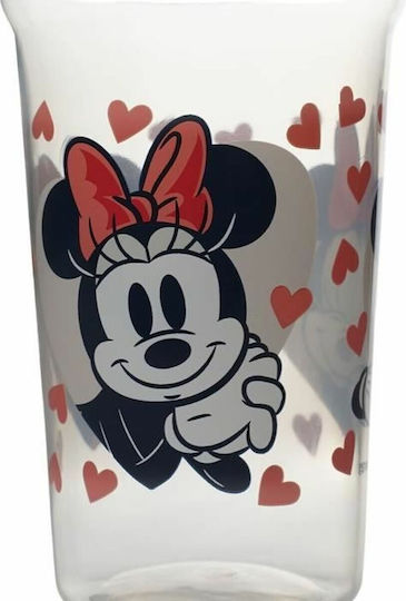 Thermobaby Minnie Mouse Heart Full Baby Sippy Cup Plastic with Handles Multicolour