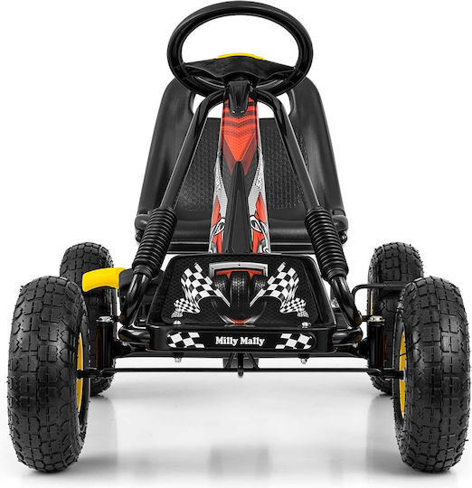 Thor Go-Kart Einsitzer 12 Volt Schwarzes Kinderfahrzeug für 3+ Jahre