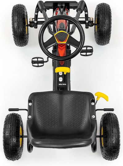 Thor Go-Kart Einsitzer 12 Volt Schwarzes Kinderfahrzeug für 3+ Jahre
