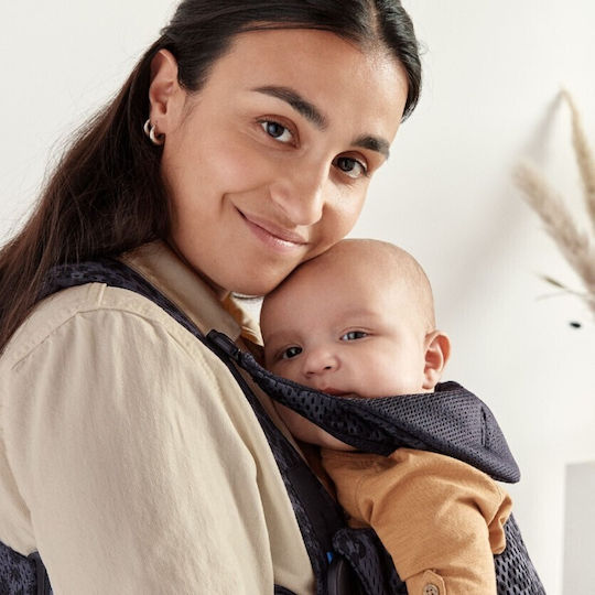 BabyBjorn Classic Carrier Move Anthracite Leopard with Maximum Weight 12kg