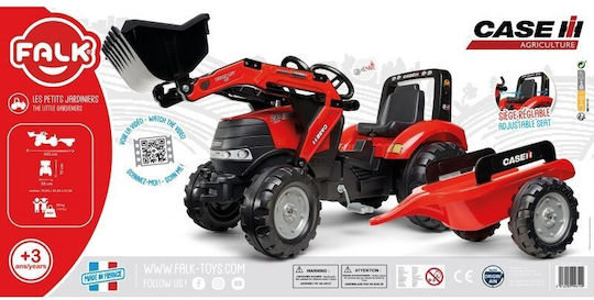 Kids Foot-to-Floor Ride On Tractor with Pedal Red