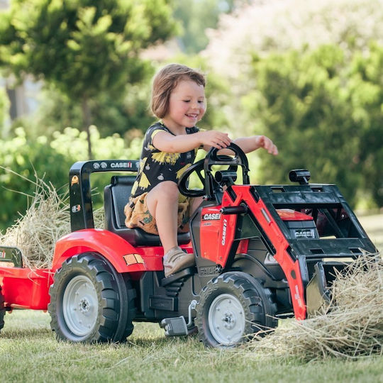 Kids Foot-to-Floor Ride On Tractor with Pedal Red