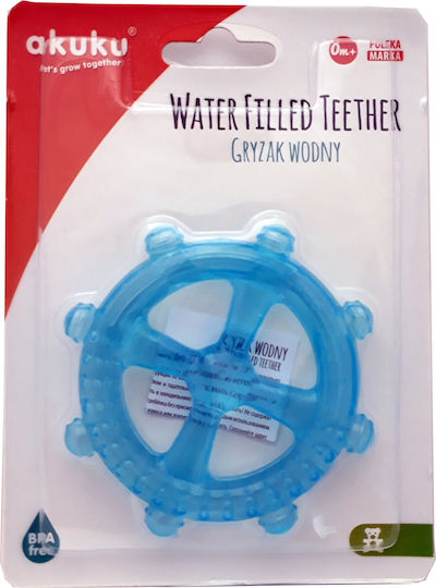 Akuku Steering wheel Teething Ring with Water made of Silicone for 3 m+