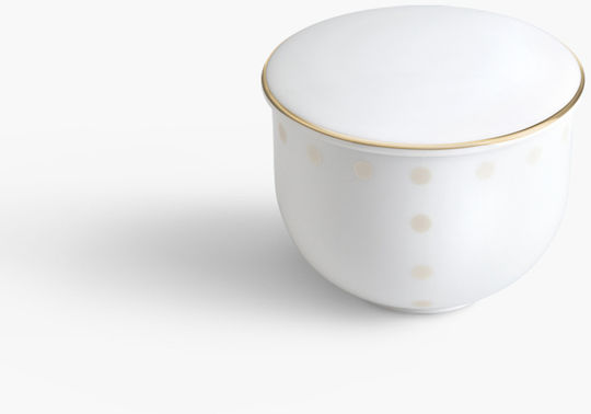 Ionia J'Adore Porcelain Sugar Bowl White Ionia J'Adore Porcelain Sugar Bowl White