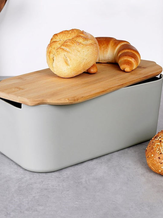 Gray Bread Box Bamboo Board 259302