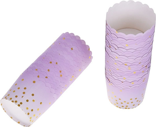 Cake Land Caramel Papers for Cupcakes Paper 6x5.5cm 50pcs