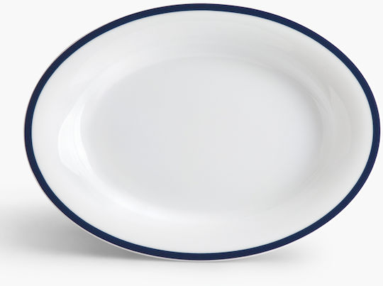 Ionia Mediterraneo Servierplatte Oval aus Porzellan 33cm 1Stück Ionia Mediterraneo Servierplatte Oval aus Porzellan 33cm 1Stück