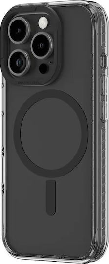 AmazingThing 360 Full Cover Silicon Negru (iPhone 16 Pro Max)