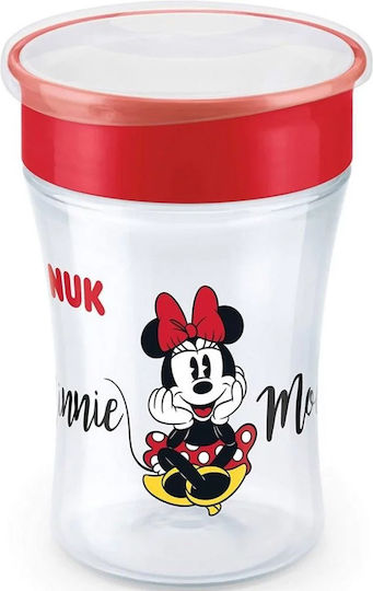 Nuk Baby Cup Magic Cup made of Plastic Orange Minnie Mouse 230ml for 8m+m+
