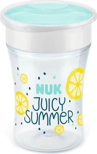 Nuk Παιδικό Ποτηράκι "Magic Cup" από Πλαστικό Ροζ 230ml για 12m+