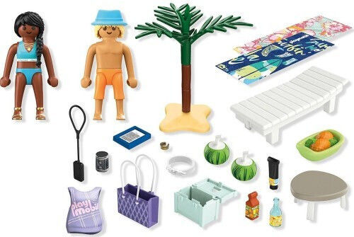 Playmobil Моят живот Екскурзия до плажа за 4-10 години