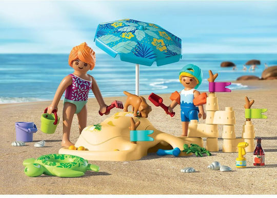 Playmobil Моят живот Майка и дете на плажа за 4-10 години