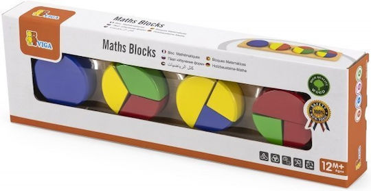 Viga Toys Montessori Εκπαιδευτικό Παιχνίδι Γνώσεων από Ξύλο