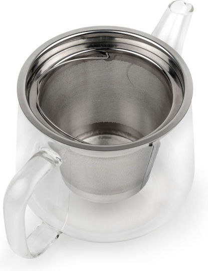 Bredemeijer Teekanne mit Filter Glas Transparent 1100ml