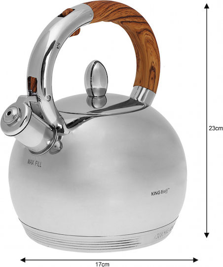 KING Hoff Βραστήρας Ανοξείδωτος 3000ml KING Hoff Βραστήρας Ανοξείδωτος 3000ml