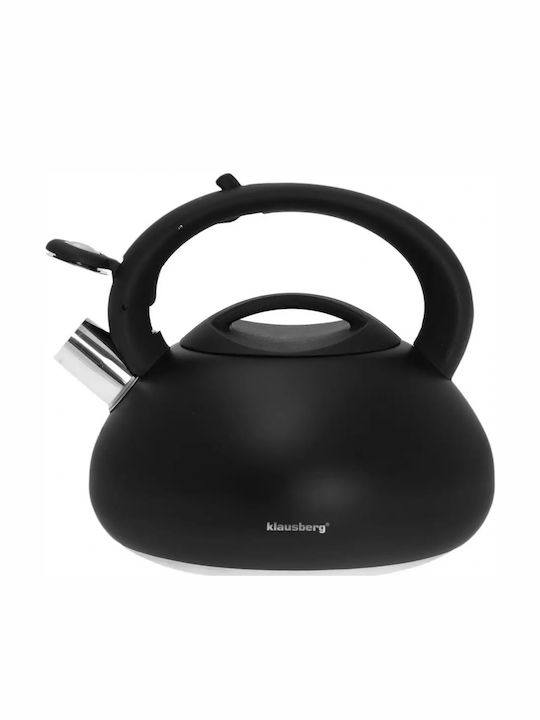 Klausberg Βραστήρας Ανοξείδωτος Μαύρη 2700ml