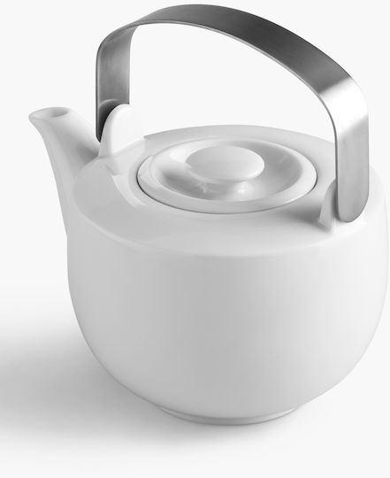 Ionia Plus Teekanne Porzellan Weiß 1000ml