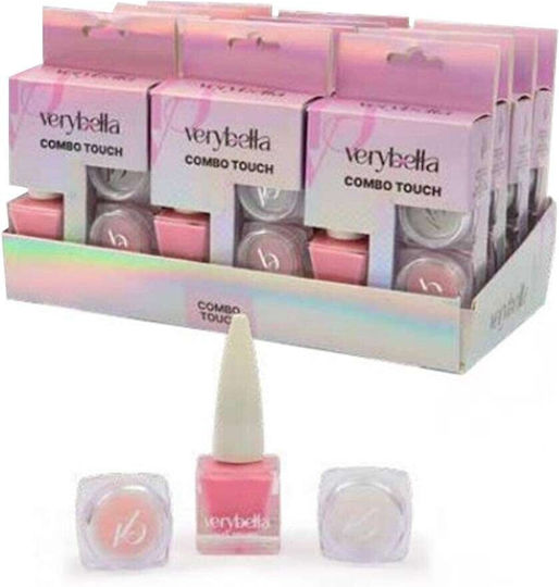 Very Bella Combo Touch: Μανό Νυχιών & 2 Lip Balm Παιδικό Mανό