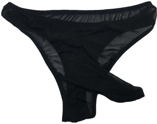 Kinksters Ανδρικό Sexy Slip Μαύρο