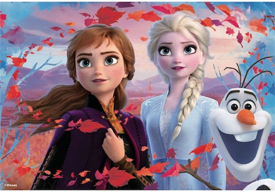 Детски Пъзел Maxi Floor Double-Face Frozen II за 4+ Години 192бр Lisciani Giochi